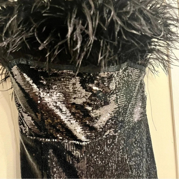 Bronx and Banco Lola black sequin jumpsuit NWT size XS - Picture 7 of 13